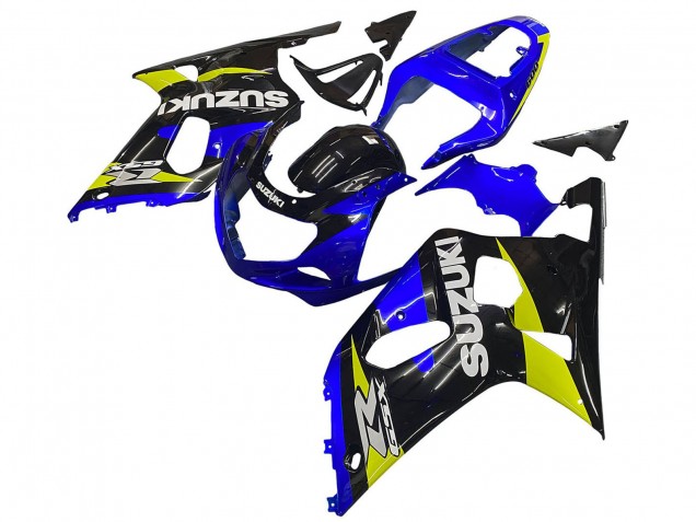 Compra Carenados Moto Suzuki GSXR 600 / GSXR 750 2001-2003 - Azul Amarillo Negro Brillante