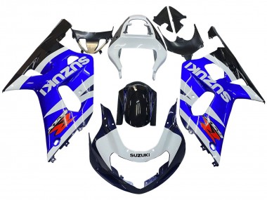 Compra Carenados Moto Suzuki GSXR 600 / GSXR 750 2001-2003 - Azul Blanco Negro Brillante Rojo
