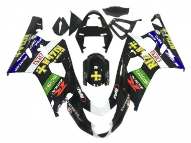 Compra Carenados Moto Suzuki GSXR 600 / GSXR 750 2001-2003 - Negro Brillante Verde Blanco Amarillo Rizla