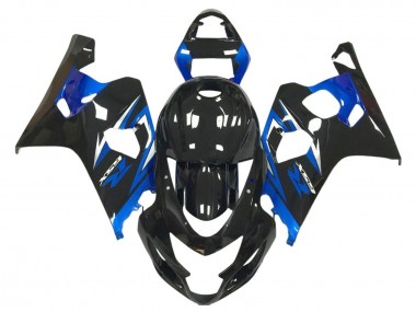Compra Carenados Moto Suzuki GSXR 600 / GSXR 750 2004-2005 - Negro Brillante Azul
