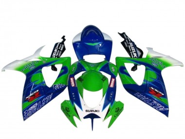 Compra Carenados Moto Suzuki GSXR 600 / GSXR 750 2004-2005 - Blanco Azul Verde