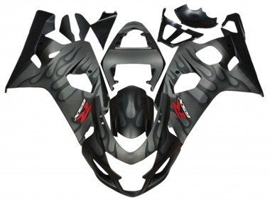 Compra Carenados Moto Suzuki GSXR 600 / GSXR 750 2004-2005 - Gris Negro Llama