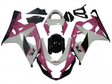 Compra Carenados Moto Suzuki GSXR 600 / GSXR 750 2004-2005 - Blanco Rosa Negro