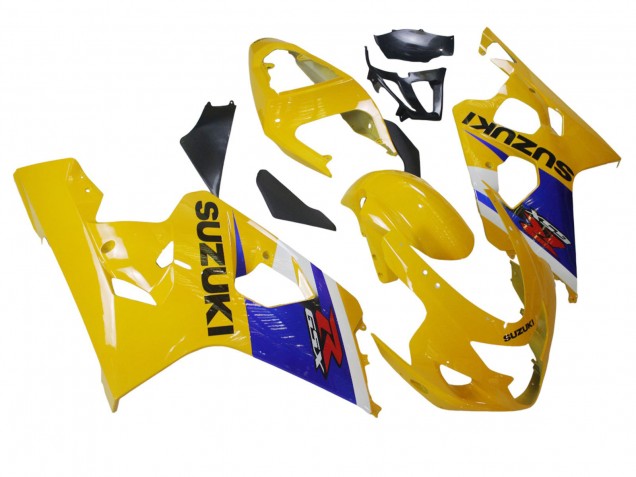 Compra Carenado Moto Suzuki GSXR 600 / GSXR 750 2004-2005 - Amarillo Blanco Azul Negro