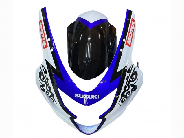 Compra Carenado Moto Suzuki GSXR 600 / GSXR 750 2004-2005 - Blanco Azul Negro Corona Motul