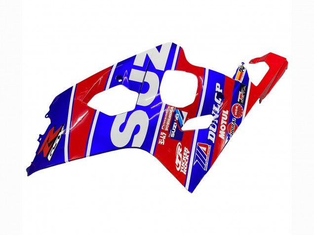 Compra Carenados Moto Suzuki GSXR 600 / GSXR 750 2004-2005 - Azul Rojo Negro Motul Dunlop
