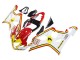 Compra Carenados Moto Suzuki GSXR 600 / GSXR 750 2004-2005 - Blanco Rojo Amarillo Michelin Texaon Heron 7