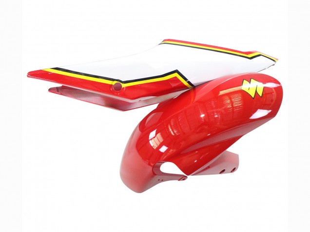 Compra Carenados Moto Suzuki GSXR 600 / GSXR 750 2004-2005 - Blanco Rojo Amarillo Michelin Texaon Heron 7