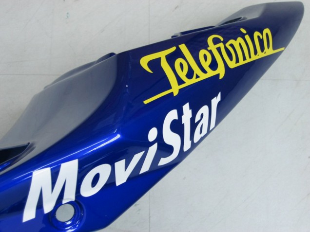 Compra Carenados Moto Suzuki GSXR 600 / GSXR 750 2004-2005 - Azul Blanco Amarillo Verde Telefumica Motul MoviStar