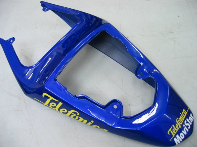 Compra Carenados Moto Suzuki GSXR 600 / GSXR 750 2004-2005 - Azul Blanco Amarillo Verde Telefumica Motul MoviStar