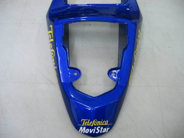 Compra Carenados Moto Suzuki GSXR 600 / GSXR 750 2004-2005 - Azul Blanco Amarillo Verde Telefumica Motul MoviStar
