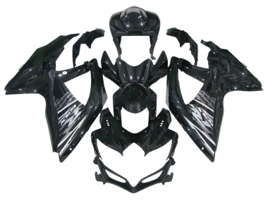 Compra Carenados Moto Suzuki GSXR 600 / GSXR 750 2006-2007 - Negro Brillante Gris Blanco