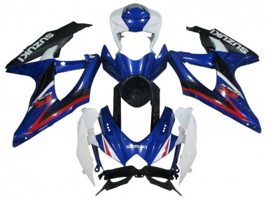 Compra Carenados Moto Suzuki GSXR 600 / GSXR 750 2006-2007 - Blanco Azul Rojo Negro