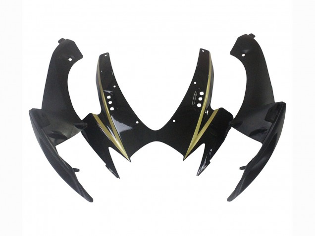 Compra Carenados Moto Suzuki GSXR 600 / GSXR 750 2006-2007 - Negro Brillante Oro Raya
