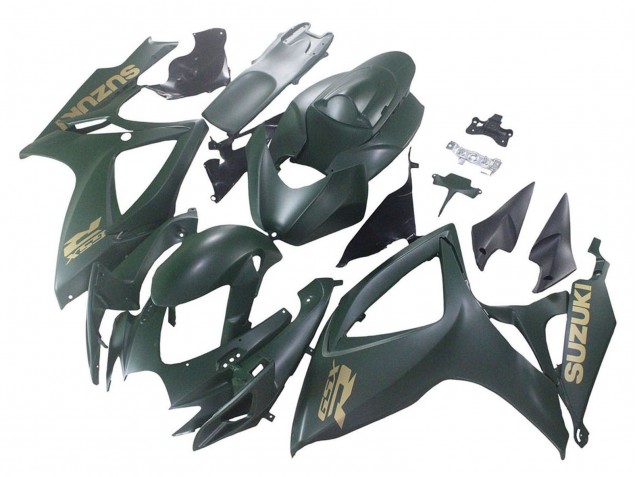 Compra Carenados Moto Suzuki GSXR 600 / GSXR 750 2006-2007 - Verde Militar Mate