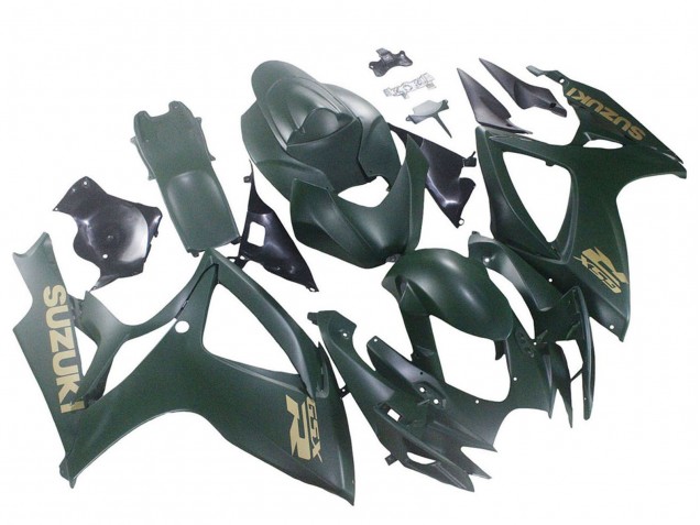 Compra Carenados Moto Suzuki GSXR 600 / GSXR 750 2006-2007 - Verde Militar Mate