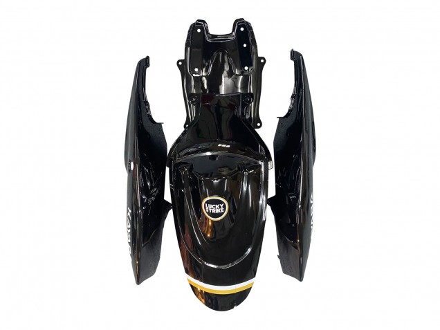 Compra Carenados Moto Suzuki GSXR 600 / GSXR 750 2006-2007 - Negro Brillante Blanco Motul Lucky Strike