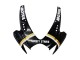 Compra Carenados Moto Suzuki GSXR 600 / GSXR 750 2006-2007 - Negro Brillante Blanco Motul Lucky Strike