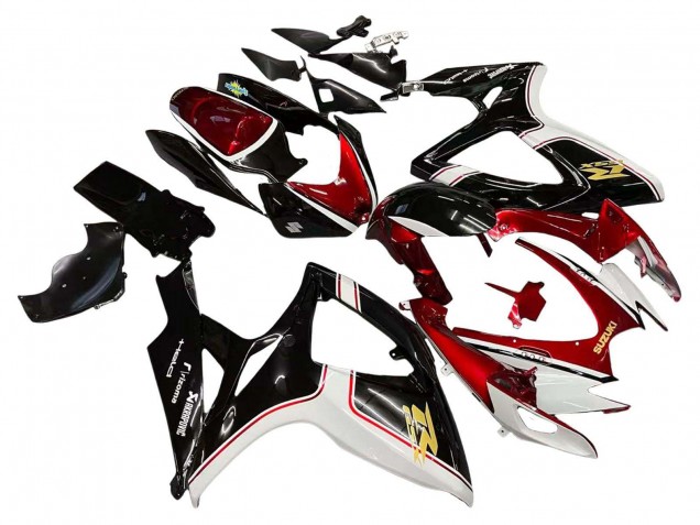 Compra Carenados Moto Suzuki GSXR 600 / GSXR 750 2006-2007 - Rojo Blanco Negro Amarillo