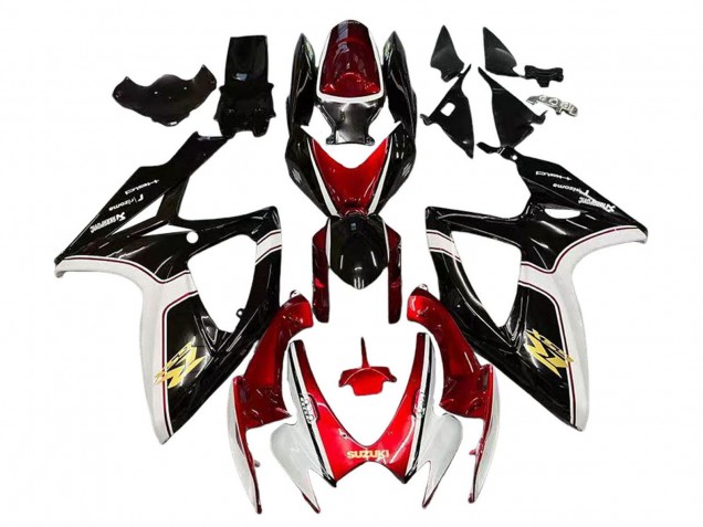 Compra Carenados Moto Suzuki GSXR 600 / GSXR 750 2006-2007 - Rojo Blanco Negro Amarillo