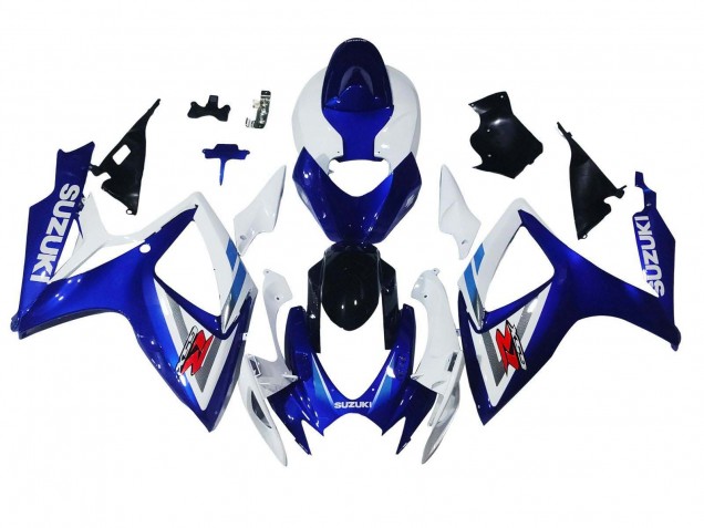Compra Carenados Moto Suzuki GSXR 600 / GSXR 750 2006-2007 - Blanco Azul Negro Brillante Rojo