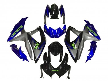 Compra Carenados Moto Suzuki GSXR 600 / GSXR 750 2008-2010 - Azul Gris Negro Brillante Verde