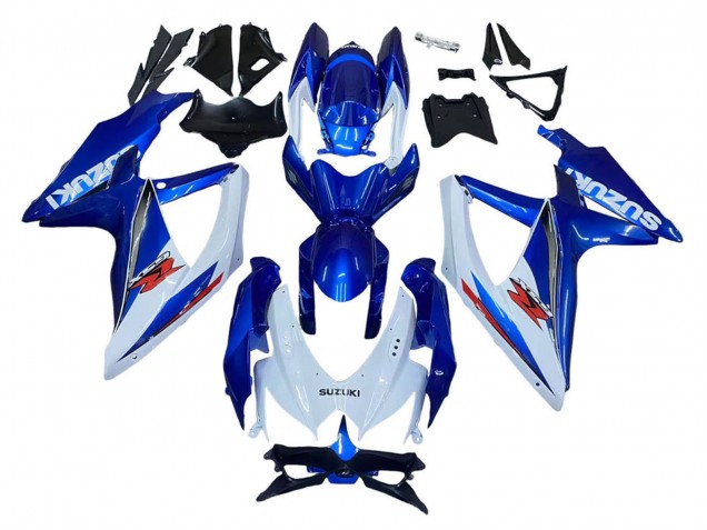Compra Kits Carenado Moto Suzuki GSXR 600 / GSXR 750 2008-2010 - Azul Blanco Rojo