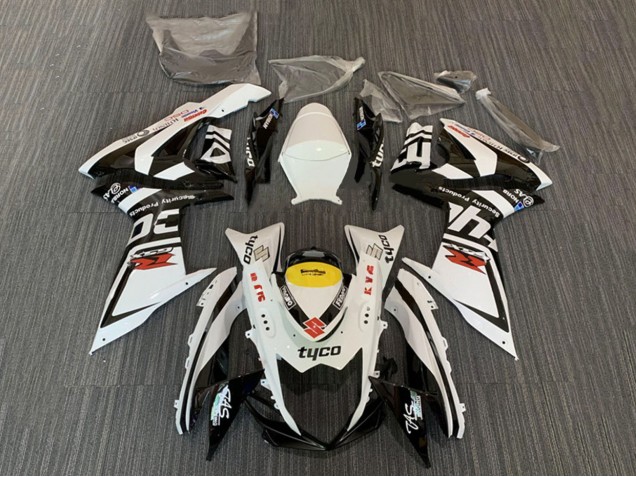 Compra Carenados Moto Suzuki GSXR 600 / GSXR 750 2008-2010 - Blanco Amarillo Negro Tyco