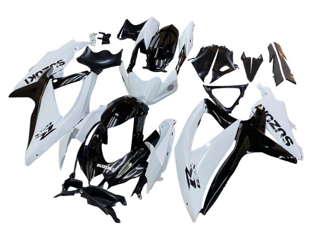 Compra Carenado Moto Suzuki GSXR 600 / GSXR 750 2008-2010 - Blanco Negro