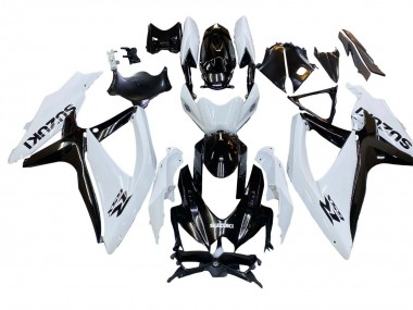 Compra Carenado Moto Suzuki GSXR 600 / GSXR 750 2008-2010 - Blanco Negro