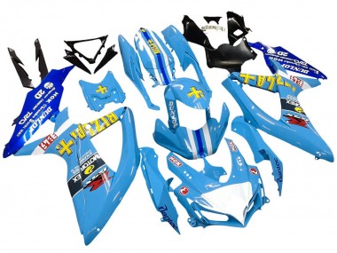 Compra Carenados Moto Suzuki GSXR 600 / GSXR 750 2008-2010 - Azul Amarillo Rizla
