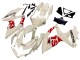 Compra Carenados Moto Suzuki GSXR 600 / GSXR 750 2008-2010 - Crema Blanco Rojo Negro