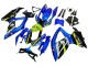 Compra Carenados Moto Suzuki GSXR 600 / GSXR 750 2008-2010 - Azul Fluorescent Verde Tiburón
