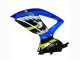 Compra Carenados Moto Suzuki GSXR 600 / GSXR 750 2008-2010 - Azul Fluorescent Verde Tiburón