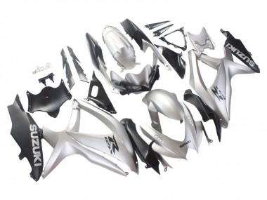Compra Carenados Moto Suzuki GSXR 600 / GSXR 750 2008-2010 - Plata Negro Mate
