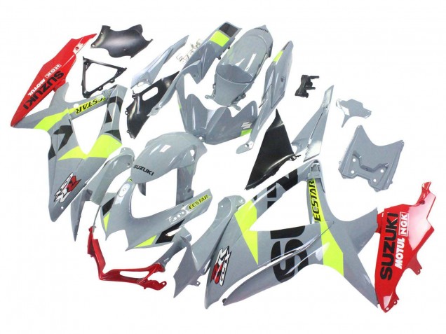Compra Carenados Moto Suzuki GSXR 600 / GSXR 750 2008-2010 - Gris Amarillo Rojo