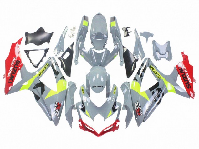 Compra Carenados Moto Suzuki GSXR 600 / GSXR 750 2008-2010 - Gris Amarillo Rojo