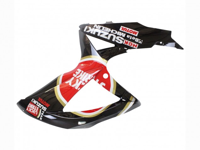 Compra Carenados Moto Suzuki GSXR 600 / GSXR 750 2008-2010 - Negro Brillante Rojo Blanco Motul Lucky Strike