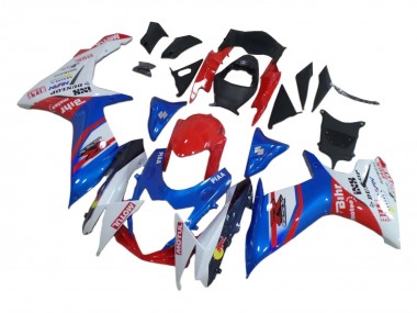 Compra Carenados Moto Suzuki GSXR 600 / GSXR 750 2008-2010 - Blanco Rojo Azul