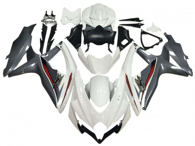 Compra Carenados Moto Suzuki GSXR 600 / GSXR 750 2008-2010 - Blanco Gris Rojo