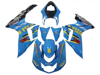 Compra Carenados Moto Suzuki GSXR 600 / GSXR 750 2011-2024 - Azul Amarillo Negro Rizla