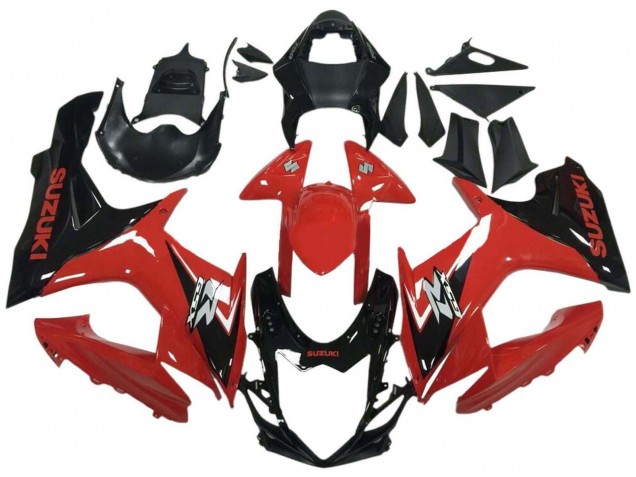 Compra Carenado Moto Suzuki GSXR 600 / GSXR 750 2011-2024 - Rojo Negro Brillante