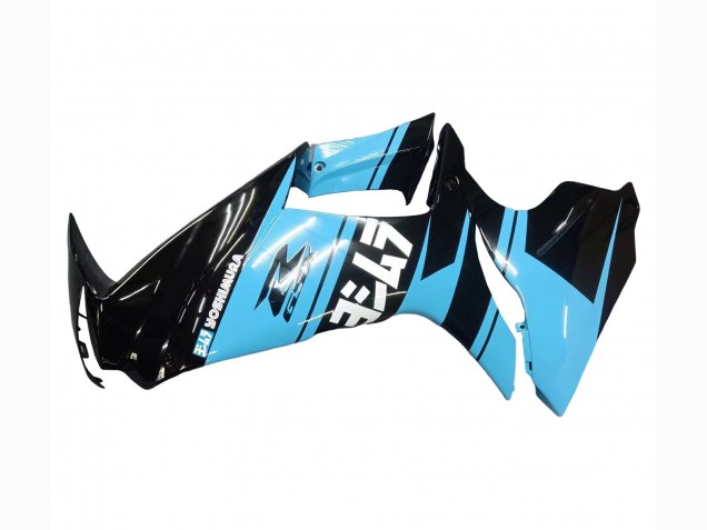 Compra Carenados Moto Suzuki GSXR 600 / GSXR 750 2011-2024 - Negro Brillante Azul Claro
