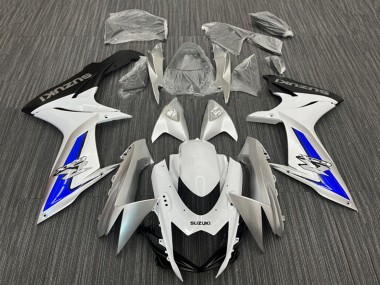 Compra Carenados Moto Suzuki GSXR 600 / GSXR 750 2011-2024 - Blanco Plata Azul Negro