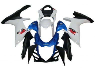Compra Carenados Moto Suzuki GSXR 600 / GSXR 750 2011-2024 - Blanco Azul Negro