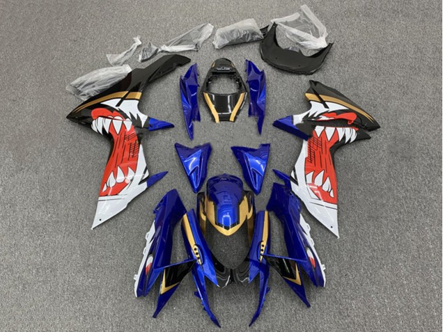 Compra Carenados Moto Suzuki GSXR 600 / GSXR 750 2011-2024 - Azul Oro Rojo Negro