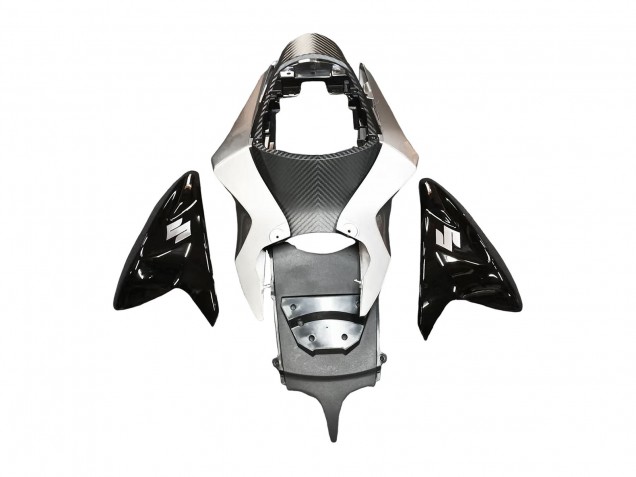 Compra Carenado Moto Suzuki GSXR 600 / GSXR 750 2011-2024 - Negro Brillante Plata