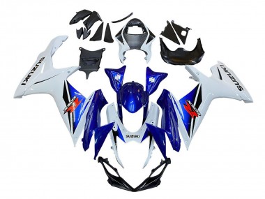 Compra Carenado Moto Suzuki GSXR 600 / GSXR 750 2011-2024 - Blanco Azul Rojo