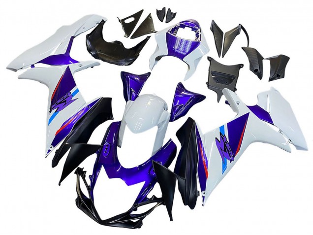 Compra Carenados Moto Suzuki GSXR 600 / GSXR 750 2011-2024 - Azul Púrpura Blanco