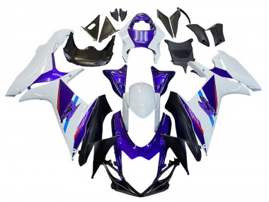 Compra Carenados Moto Suzuki GSXR 600 / GSXR 750 2011-2024 - Azul Púrpura Blanco